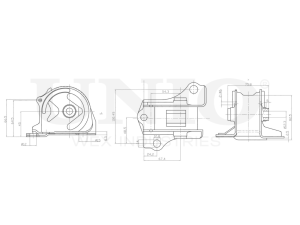Front engine mount photo