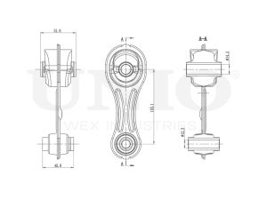 Rear transmission mount photo