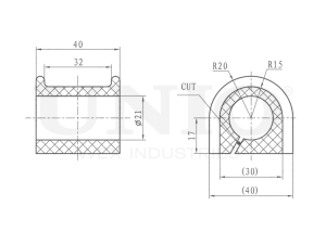 Front stabilizer bushing photo