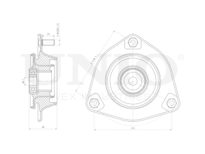 Front shock absorber mount photo