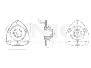 Front shock absorber mount photo