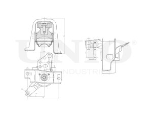 Опора двигателя правая photo