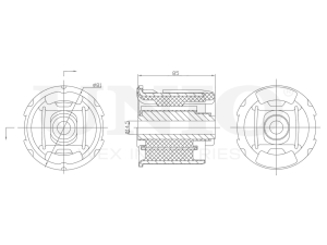 Rear beam silent block photo