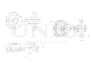 Engine support rear photo