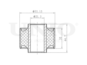 Inner rear longitudinal link silent block photo