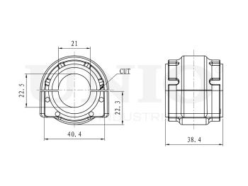 picture of Front sway bar bushing from UNIO
