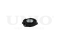 Front shock absorber mount thumb