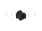 Rear stabilizer bushing thumb