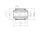 Rear lower transverse control arm bushing thumb