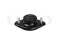 Rear shock absorber mount thumb