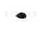Rear shock absorber mount thumb