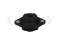 Rear shock absorber mount thumb