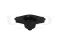Rear shock absorber mount thumb