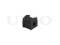 Rear stabilizer bushing thumb