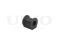 Front stabilizer bushing thumb