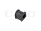 Front stabilizer bushing thumb