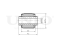 Rear upper transverse control arm bushing thumb