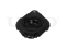 Rear shock absorber mount thumb