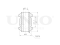 Inner front lower control arm silent block thumb