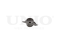 Rear shock absorber mount thumb