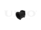 Front stabilizer bushing thumb