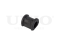 Front stabilizer bushing thumb