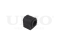 Front stabilizer bushing thumb
