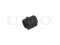 Front stabilizer bushing thumb