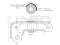 Rear front right control arm silent block thumb