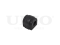 Front stabilizer bushing thumb