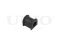 Rear stabilizer bushing thumb