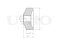 Rear shock absorber bushing thumb