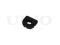 Radiator support bushing thumb