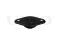 Rear shock absorber mount thumb