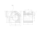 Front stabilizer bushing thumb