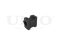Front stabilizer bushing thumb