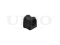 Rear stabilizer bushing thumb