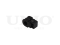 Front stabilizer bushing thumb