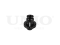 Rear shock absorber mount thumb