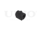 Front stabilizer bushing thumb