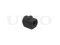 Front stabilizer bushing thumb