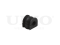 Front stabilizer bushing thumb