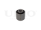 Outer rear transverse control arm silent block thumb