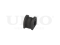 Front stabilizer bushing thumb