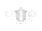Inner front lower control arm bushing thumb