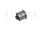 Rear axle beam bushing thumb