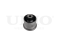 Rear axle beam bushing thumb