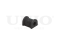 Front stabilizer bushing thumb