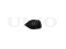 Front shock absorber mount thumb