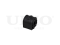 Front stabilizer bushing thumb